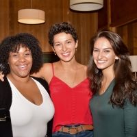 Photo Exclusive: See the Cast of ALADDIN in the Recording Studio for CAROLS FOR A CUR