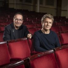 Photos: Peter James Meets George Rainsford, His New Roy Grace, on Stage at Theatre Ro