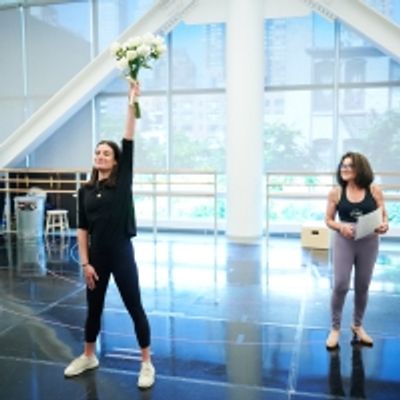 Photos: Get a First Look at Lea Michele &amp; Tovah Feldshuh in FUNNY GIRL Rehearsals
