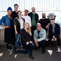 Photo Coverage: THE LIGHTNING THIEF Company Poses Atop the Empire State Building!
