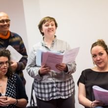 Photo Flash: Inside Rehearsal For MARTHA, JOSIE, AND CHINESE ELVIS at Park Theatre