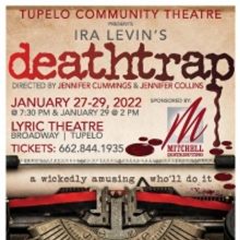 DEATHTRAP Comes to Tupelo Community Theatre This Weekend