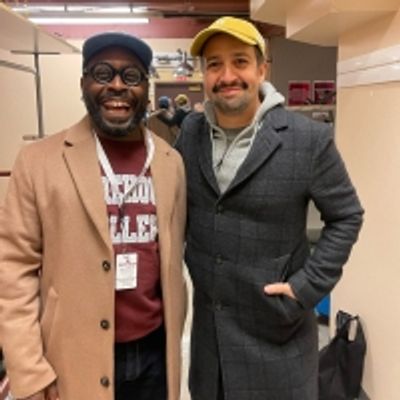 Photos: Lin-Manuel Miranda Visits FAT HAM on Broadway