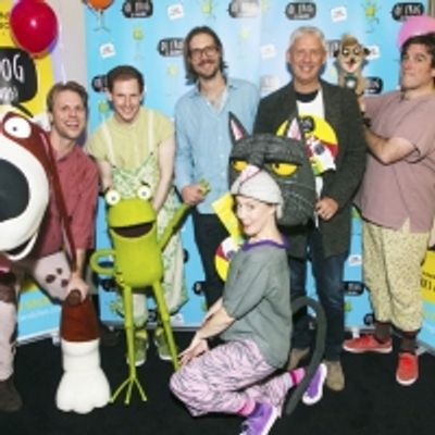 Photo Flash: Inside the Press Party For OI FROG &amp; FRIENDS!