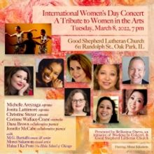 Working in Concert International Women's Day Concert Features Top Female Talent