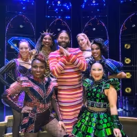 Photos: Jonathan Van Ness Attends Performance of SIX on Broadway
