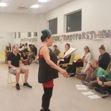 Photo Flash: Rehearsals Underway For Cowardly Scarecrow's CABARET Opening In October