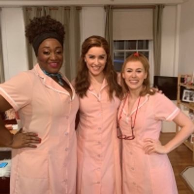 Photo Flash: WAITRESS Goes Pink To Support Breast Cancer Awareness