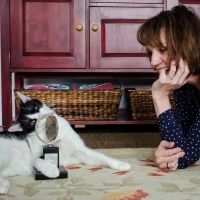 Tails of Broadway: Beth Leavel Plays Around with Malcolm!