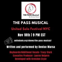 Denise Marsa's THE PASS Will Be Performed at the 2021 United Solo Festival