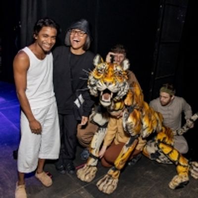 Photo: Ariana DeBose Visits LIFE OF PI on Broadway