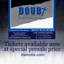 Prism Theatre Company Presents DOUBT: A PARABLE This Spring