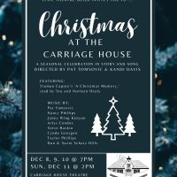 The Sheridan Civic Theatre Guild Presents Christmas at the Carriage House Next Month