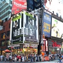 Photo Coverage: BEETLEJUICE Haunts Times Square With New Billboard