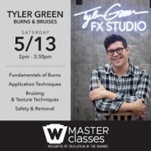 Education @ the Warner Presents Special Effects: Burns – A Master Class with Tyler 