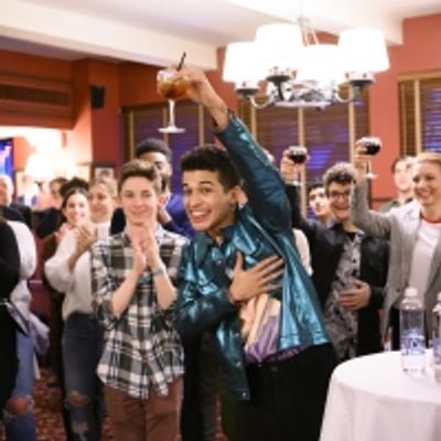 Photo Flash: Jordan Fisher and Friends Celebrate Opening Night in DEAR EVAN HANSEN