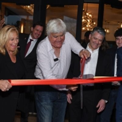 Photos/Video: Jay Leno Celebrates Reopening of Bergen PAC with Historic Drive and Ribbon Cutting