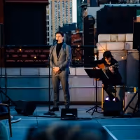 Photo Flash: Lauren Patten and Derek Klena Sing from The Rooftops with TodayTix