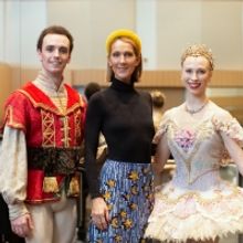 Photo Flash: Celine Dion Visits the National Ballet of Canada's Production of THE NUT