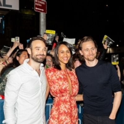 Photo Coverage: Tom Hiddleston, Zawe Ashton and Charlie Cox Meet Fans After First Preview of BETRAYAL!
