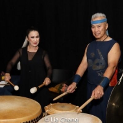 Photo Flash: Taiko Master Kenny Endo Performs With Keiko Fujii Dance Co. At The Theater At Gibney