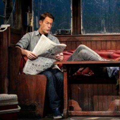 Photos: See Ian Shaw, Demetri Goritsas &amp; Liam Murray Scott in THE SHARK IS BROKEN at the Ambassadors Theatre