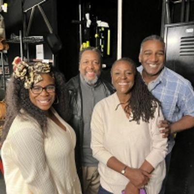 Photos: Uzo Aduba, Norm Lewis and Ben Vereen Visit DEATH OF A SALESMAN