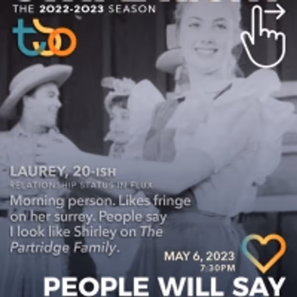 Topeka Symphony Orchestra Presents PEOPLE WILL SAY WE'RE IN LOVE in May Photo