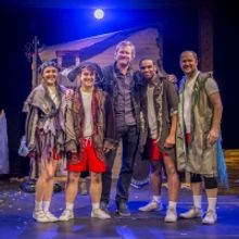 Photo Flash: Giles Andreae and His Son Meet the Cast of CAPTAIN FLINN AND THE PIRATE 
