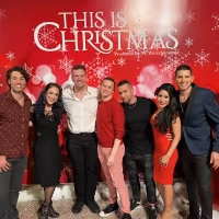 Photos: Casts of NAKED BOYS SINGING & THIS IS CHRISTMAS Visit Each Other's Shows!