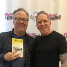 Photo Flash: Edward Hibbert Visits ROMEO & BERNADETTE