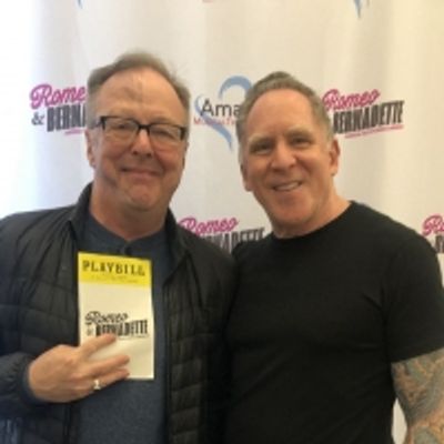 Photo Flash: Edward Hibbert Visits ROMEO &amp; BERNADETTE