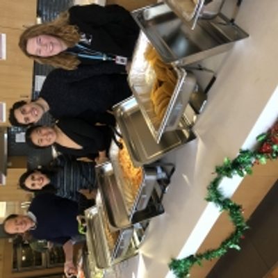 Photo Flash: Cast of Arena Stage's NEWSIES and Ken Ludwig Volunteered at the United Service Organization