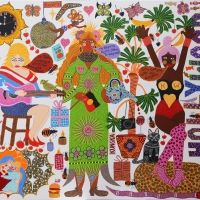 Kaylene Whiskey, Vincent Namatjira, and Tiger Yaltangki's 'Iwantja Rock N Roll'…