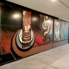 El Arte Plástico De René Derouin Inspiró Murales, Obra Interpretada Por La Orquest