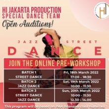 Hi Jakarta Production Announces Open Auditions For Special Dance Team