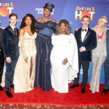 Photos: SOME LIKE IT HOT Cast Strikes a Pose on Opening Night