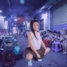 Montréal, arts interculturels Presents BLEU NEON By Châu Kim-Sanh