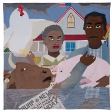 Dawn Williams Boyd's WOE  is at The Gallery at Heimbold Visual Arts Center, Sarah…