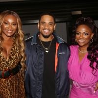 Photos: Cynthia Bailey Visits Kandi Burruss Backstage at THOUGHTS OF A COLORED MAN