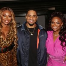 Photos: Cynthia Bailey Visits Kandi Burruss Backstage at THOUGHTS OF A COLORED MAN