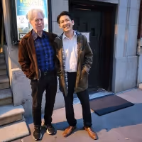 Photos: PARADISE SQUARE Book Writer Larry Kirwin Visits MR. YOUNIOSHI at Soho…