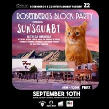ROSENBERG'S BLOCK PARTY FT. SUNSQUABI is On the Hill Next Month