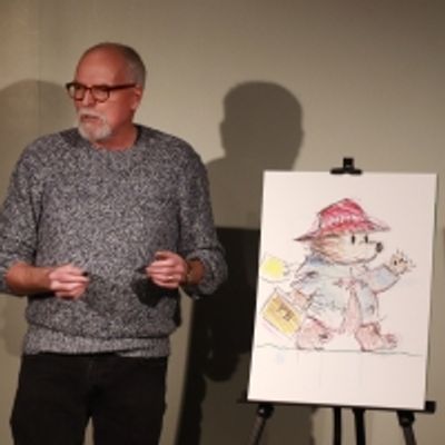 Photo Flash: Paddington Illustrator R.W. Alley Visits PADDINGTON GETS IN A JAM