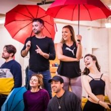 Photo Flash: First Look at Rehearsals for the New UK Tour of FRIENDSICAL