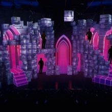 Photo Flash: Sneak Peak of EMOJILAND Scenic, Projection and Lighting Design