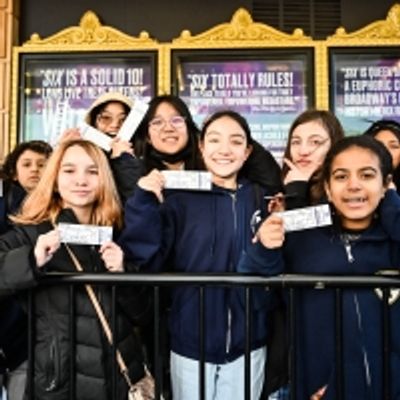 Photos: Local Students Attend SIX on Broadway Through TDF&#039;s Introduction to Theatre Program