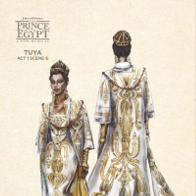 Photo Flash: Get a Look at Costume Sketches From THE PRINCE OF EGYPT
