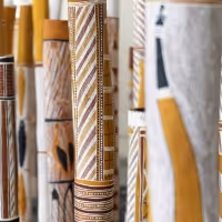 'The Aboriginal Memorial' Moves To Heart Of The National Gallery Of Australia As…