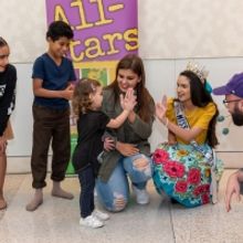 Photo Flash: Young Talent Big Dreams All Stars Visit Miami Cancer Institute To Perfor